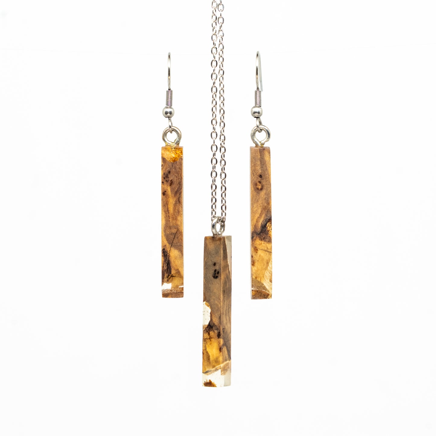 set naušnice & přívěsek