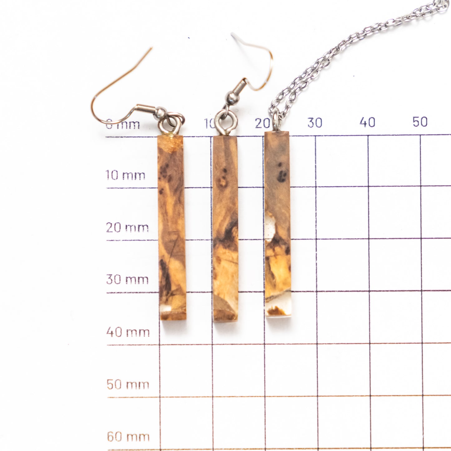 set naušnice & přívěsek