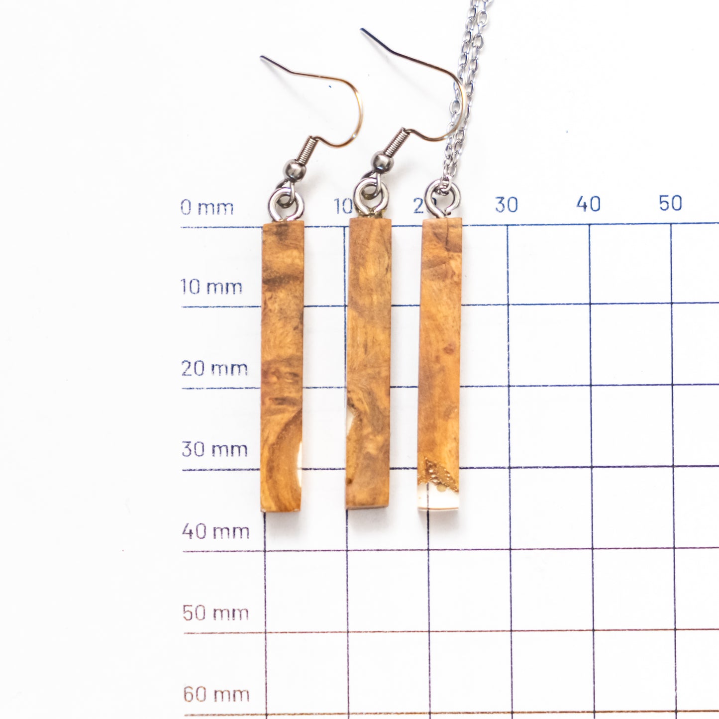 set naušnice & přívěsek