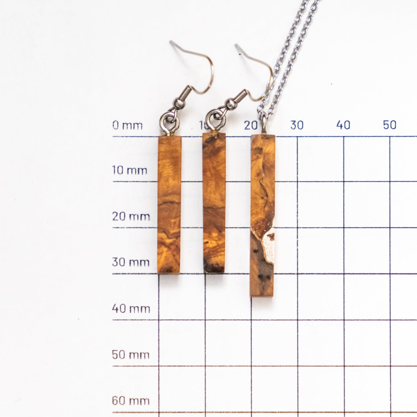 set naušnice & přívěsek